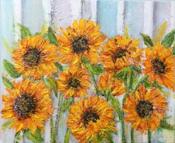 Sunflowers by Sabina Daneva