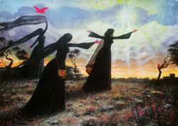 Sisters Of The Solar Nocturne by Serge Sunne