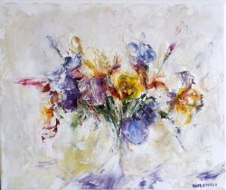 Irises In Spring by Igor Navrotskyi