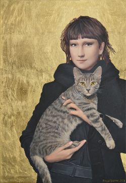 My Beloved Cat Absalom by Nataliya Bagatskaya