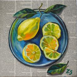 Lemons by Zoriana Shymko