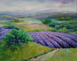 Lavender Valley 2 by Emilia Milcheva