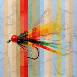 Trout Fly by Sandro Chkhaidze