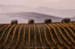 Autumn In The Fields Of Tuscan